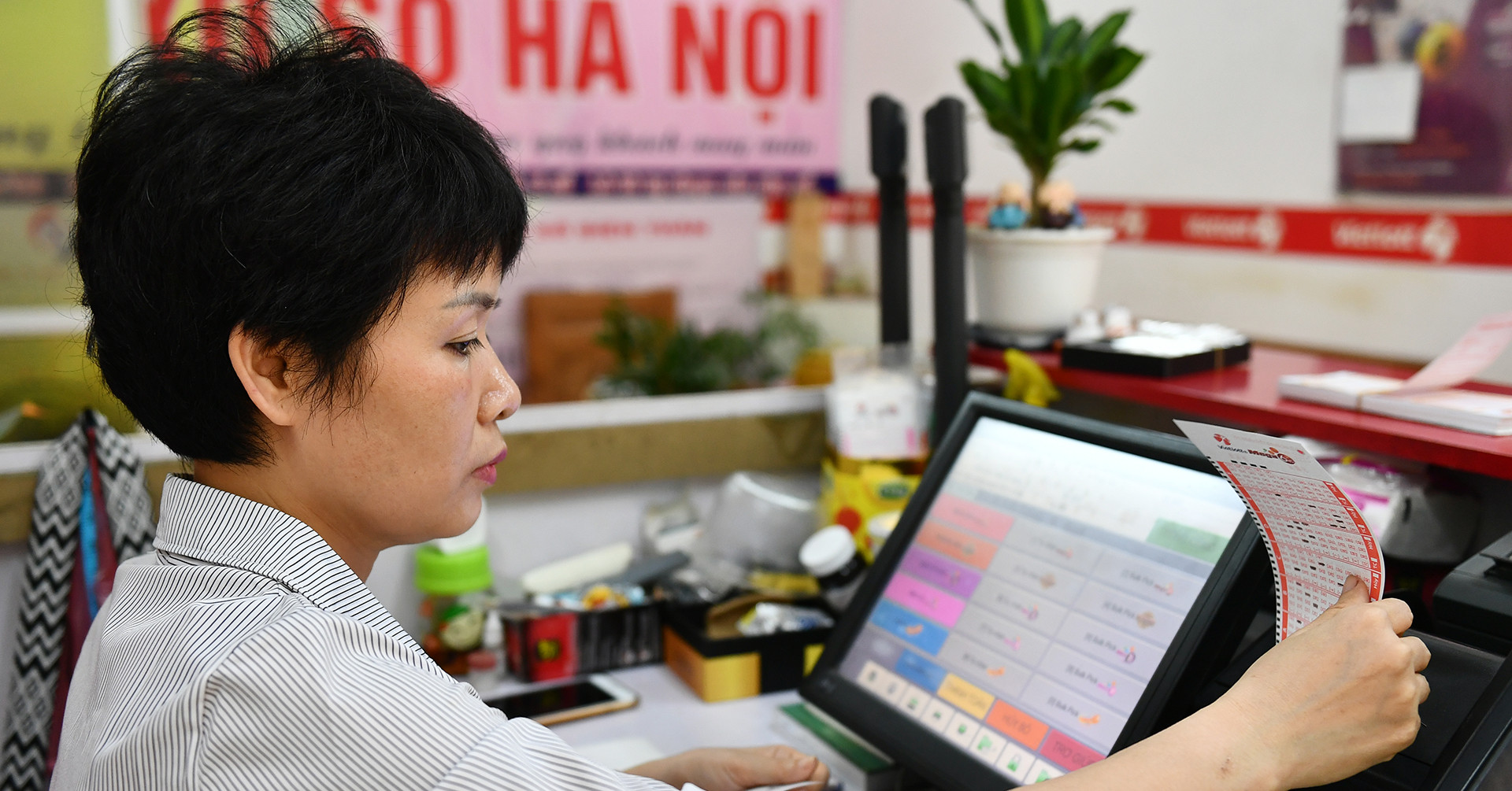 彩票业务平均每天支付预算超过2000亿越南盾